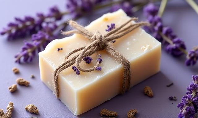Sapone artigianale alla lavanda e miele